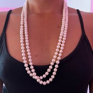 Faux Pearl Necklace
